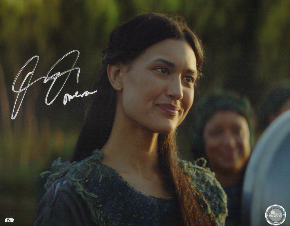 Julia Jones as Omera in Star Wars: The Mandalorian (SWAU) Signed 11x14 Photo with Character Name