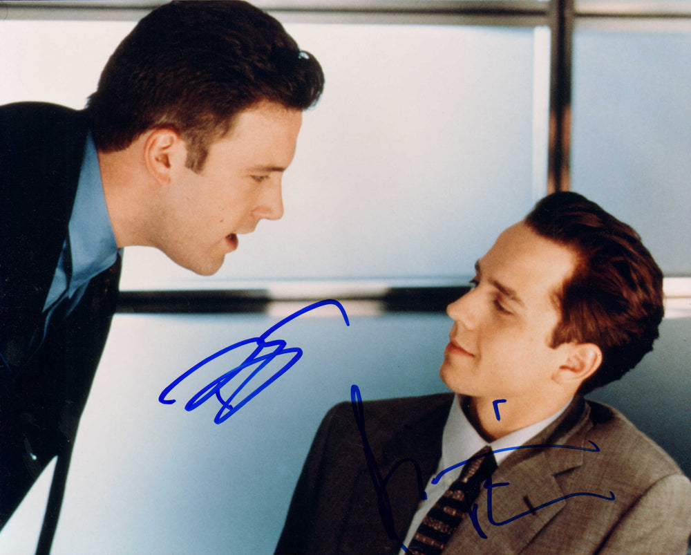 Giovanni Ribisi as Seth Davis & Ben Affleck as Jim Young in Boiler Room Signed 8x10 Photo