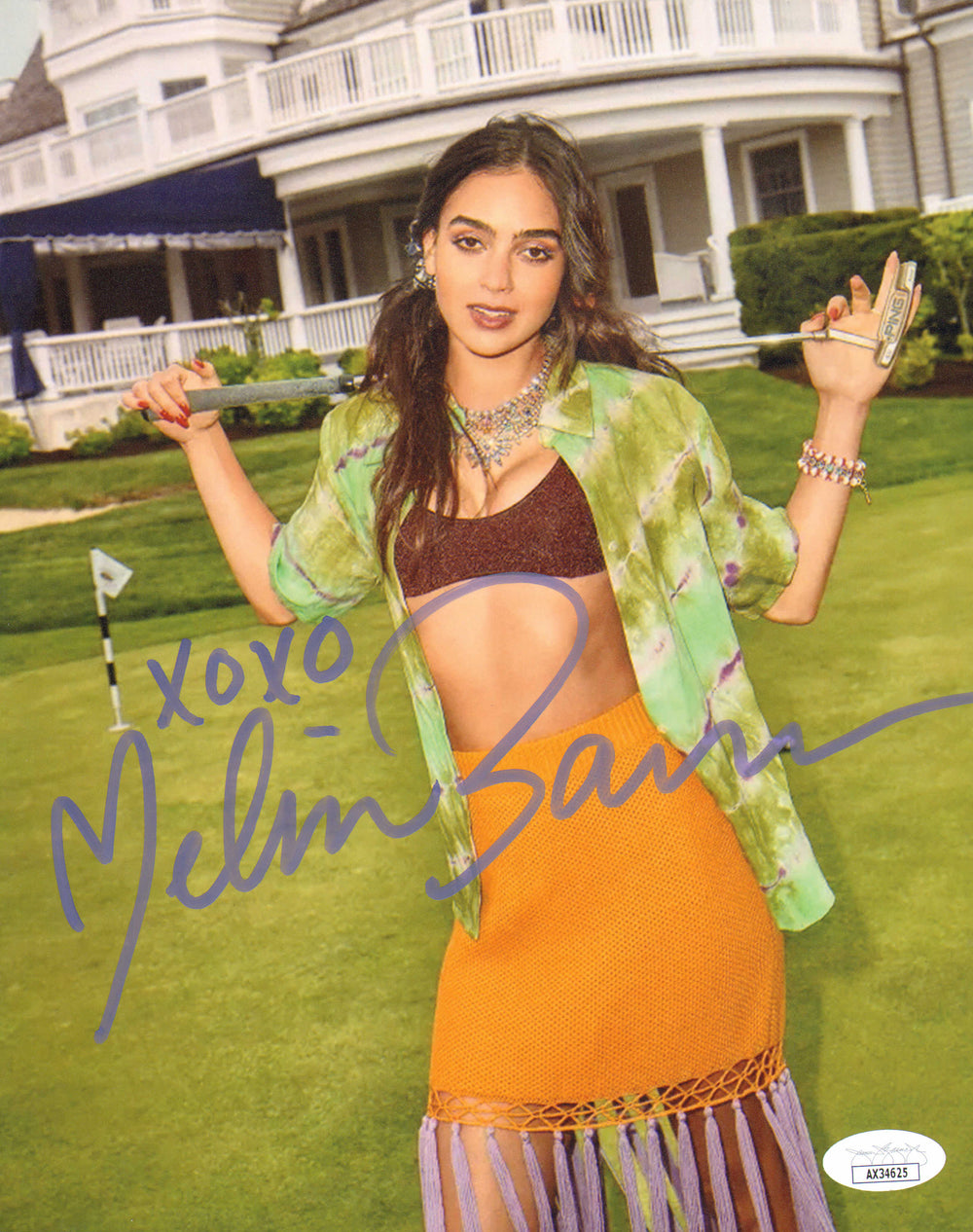 Melissa Barrera from Scream & Abigail (JSA) Signed 8x10 Photo