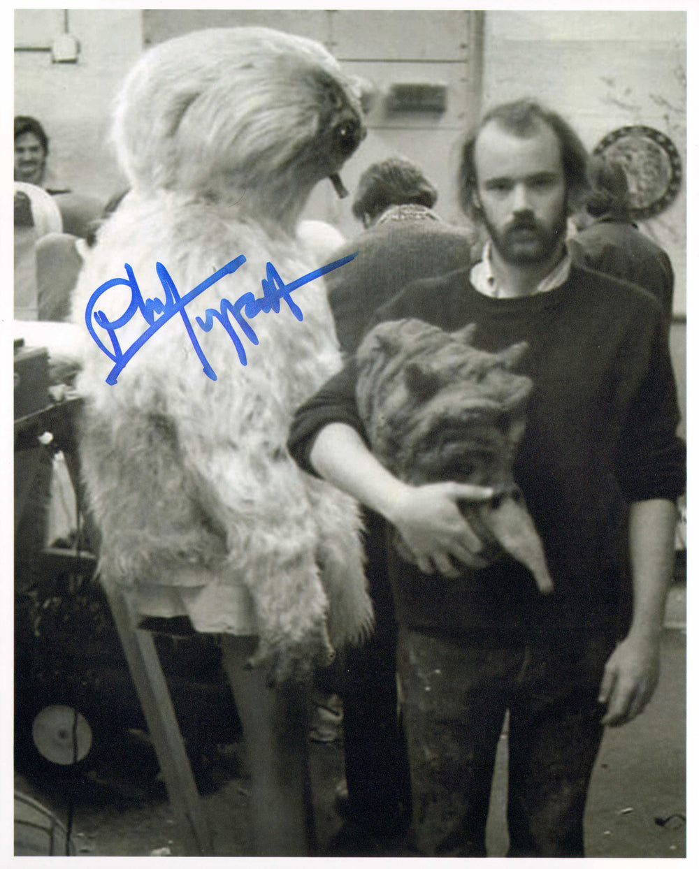 Phil Tippett Behind the Scenes of Star Wars Signed 8x10 Photo