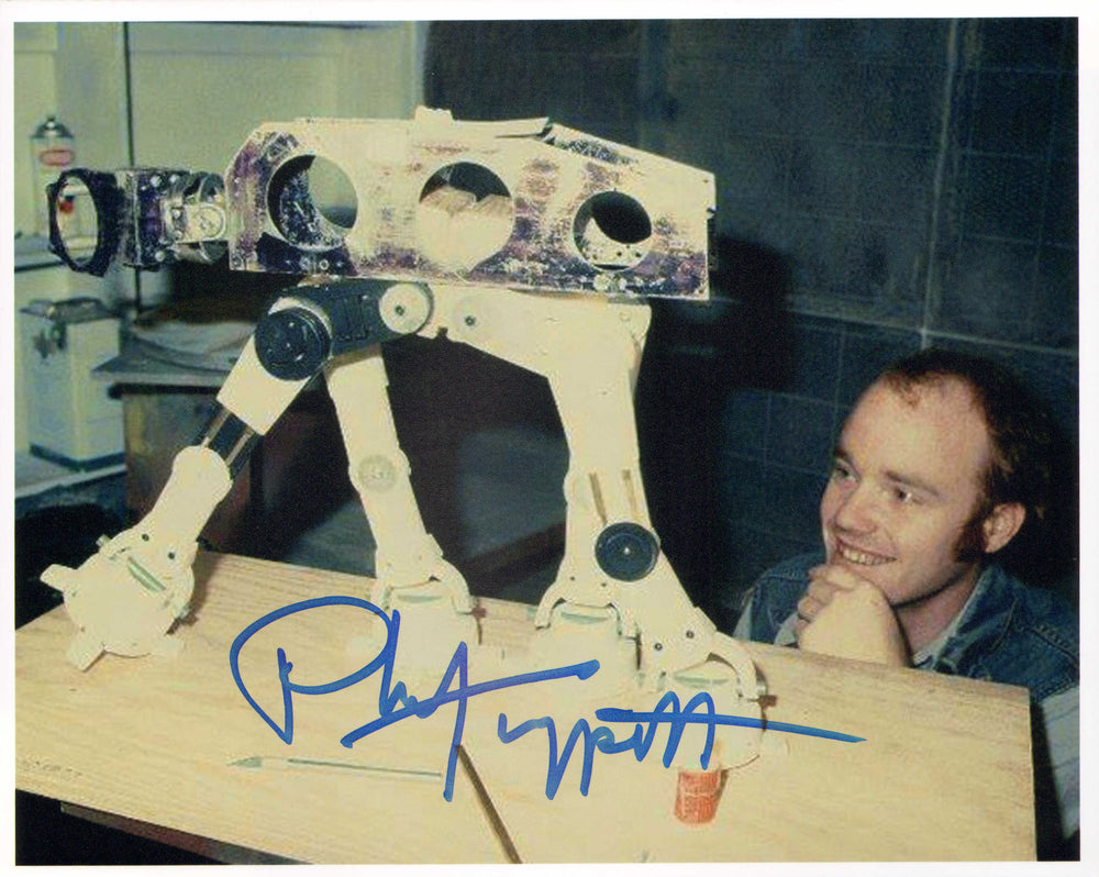 Phil Tippett Behind the Scenes of Star Wars Signed 8x10 Photo