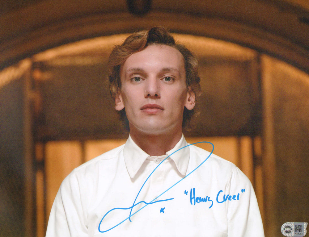 Jamie Campbell Bower as Henry Creel/001 in Stranger Things (SWAU) Signed 11x14 Photo