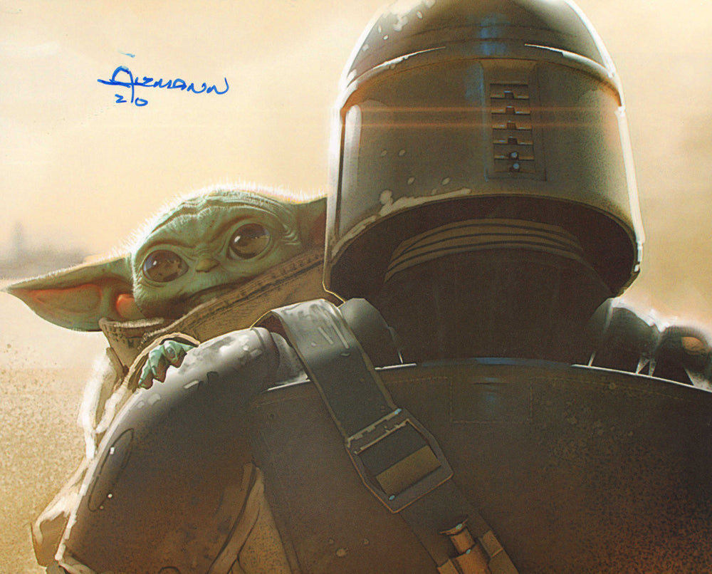 Christian Alzmann Concept Artist of Star Wars: The Mandalorian Signed 8x10 Photo