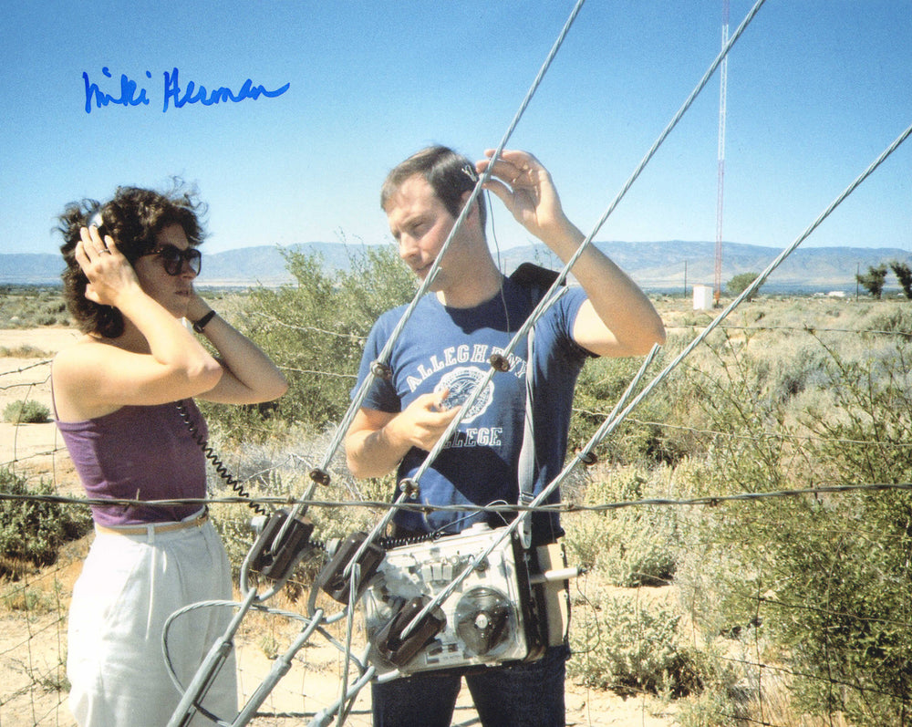 Miki Herman Behind the Scenes of Star Wars Signed 8x10 Photo
