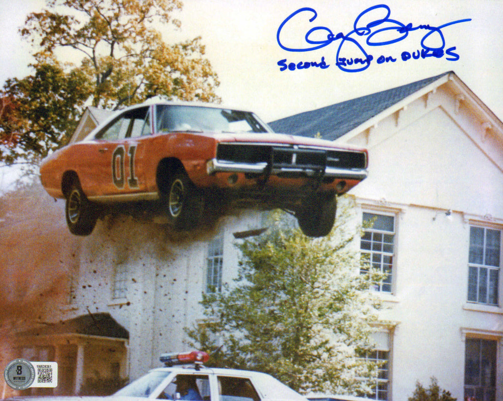 Craig Baxley Stunt Driver for The Dukes of Hazzard (Beckett Witnessed) Signed 8x10 Photo