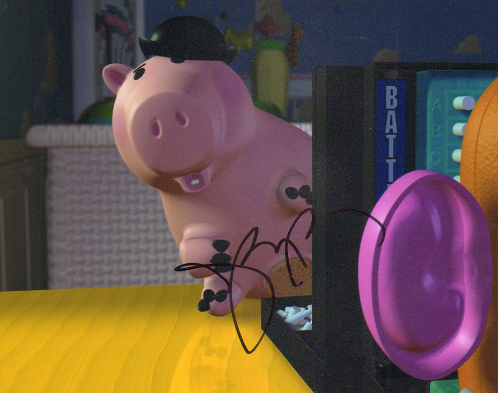 John Ratzenberger as Hamm in Toy Story Signed 8x10 Photo