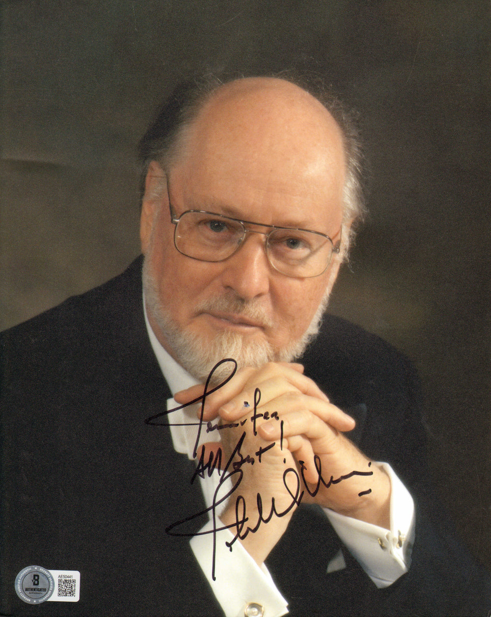 John Williams Composer of Star Wars, Indiana Jones, Superman, Harry Potter, Jurassic Park, Jaws, & More (Beckett) Signed 8x10 Photo