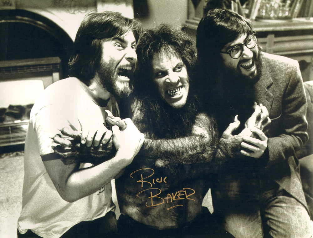 Rick Baker Makeup Artist for An American Werewolf in London Signed 11x14 Photo