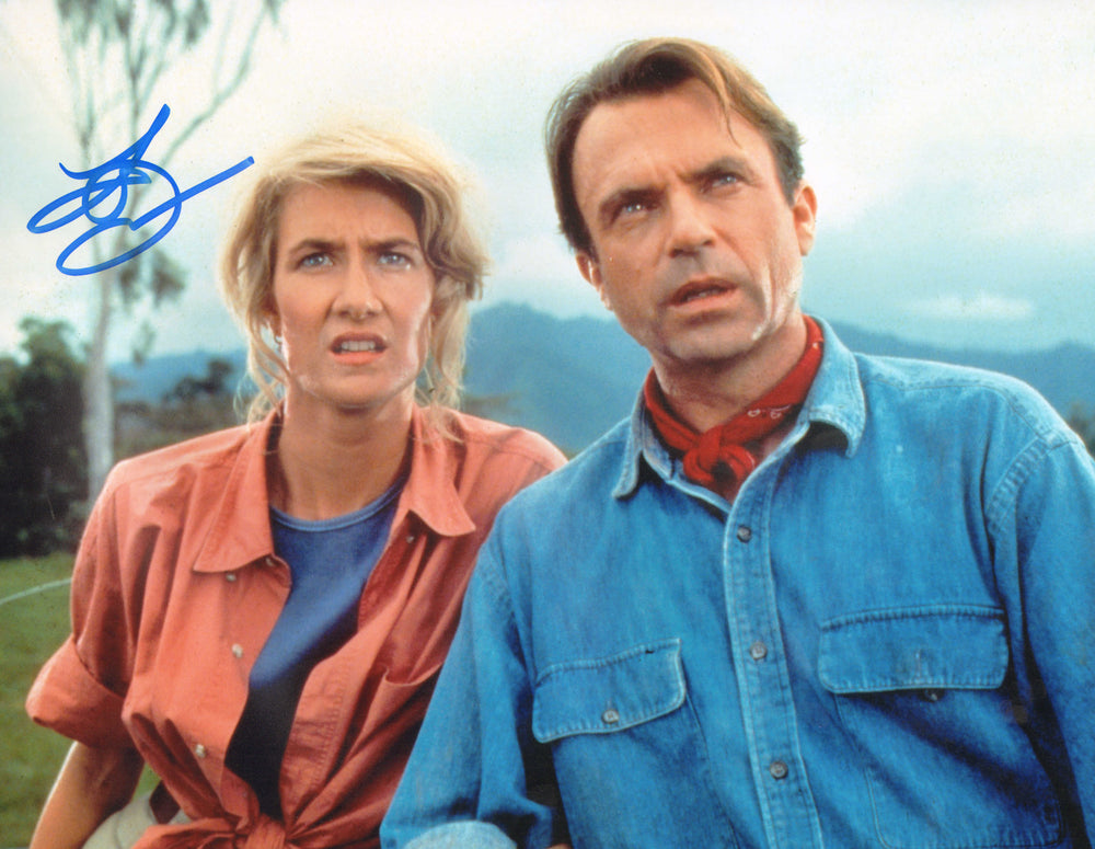 Laura Dern as Ellie Sattler in Jurassic Park Signed 11x14 Photo