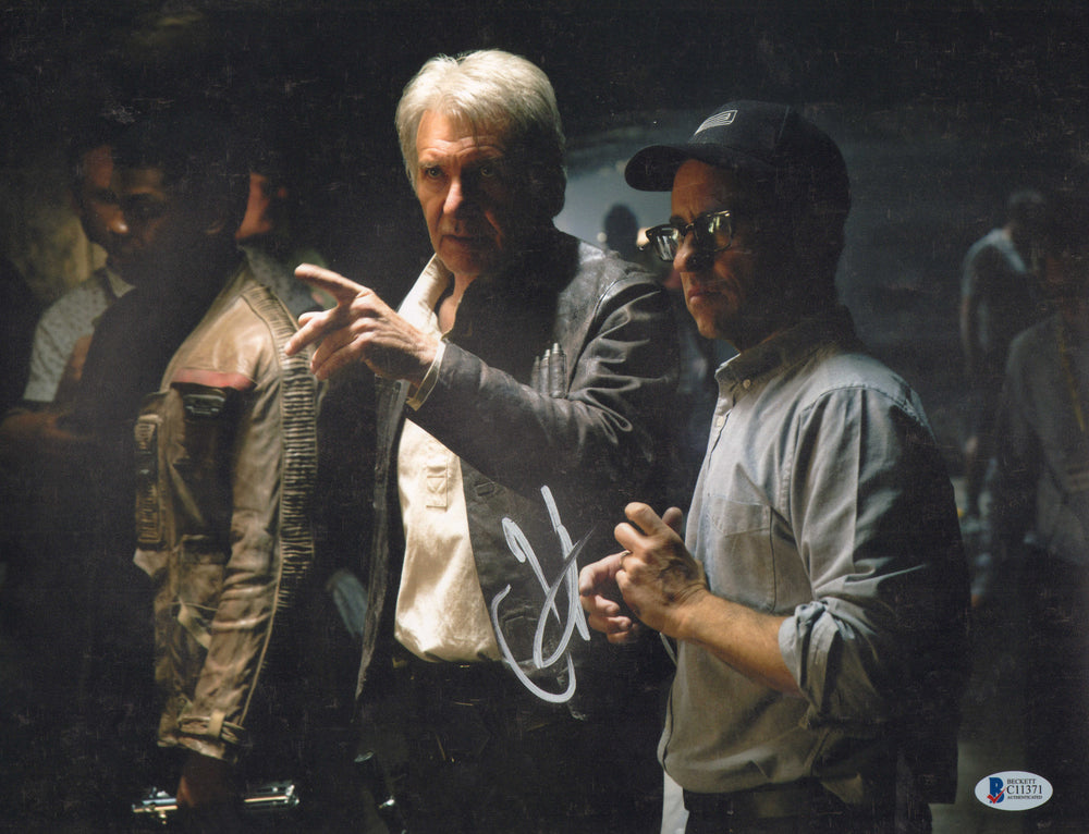 J.J. Abrams as Director of Star Wars: The Force Awakens (Beckett) Signed 11x14 Photo