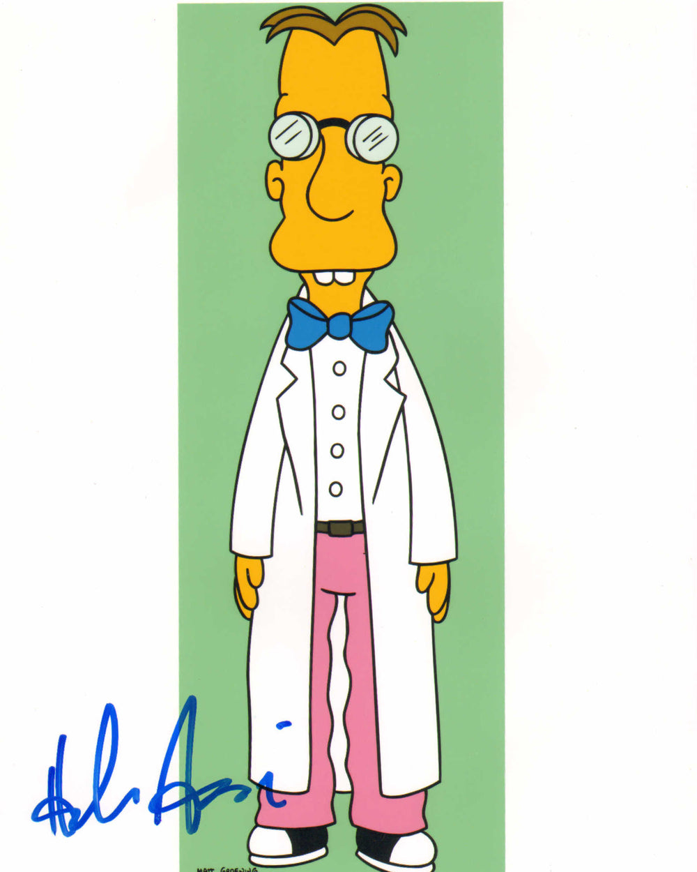 Hank Azaria as Professor Frink in The Simpsons Signed 8x10 Photo