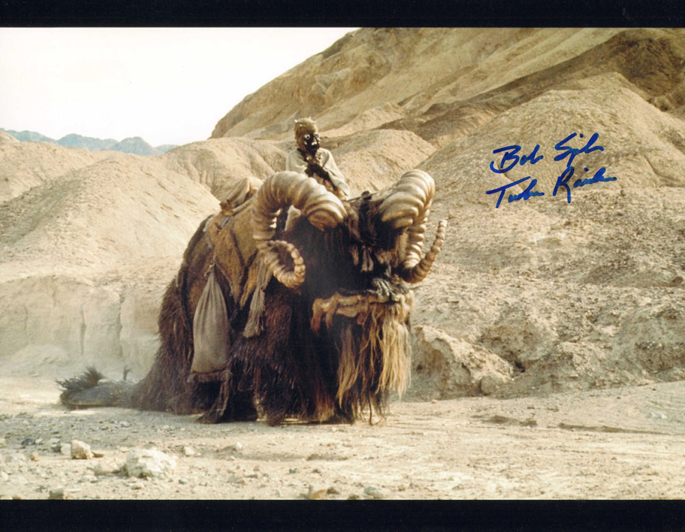 Bob Spiker as Tusken Raider in Star Wars: A New Hope Signed 11x14 Photo with Character Name