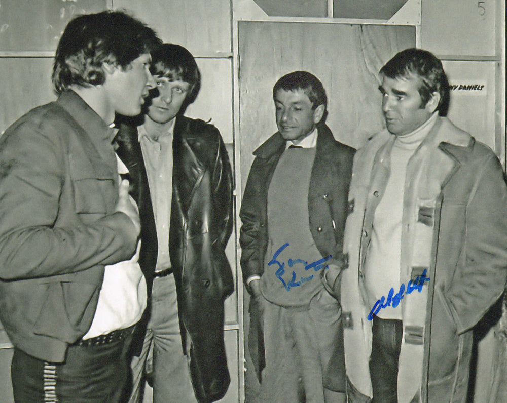 Alan Ladd Jr. & Jay Kanter Behind the Scenes of Star Wars: The Empire Strikes Back Signed 8x10 Photo