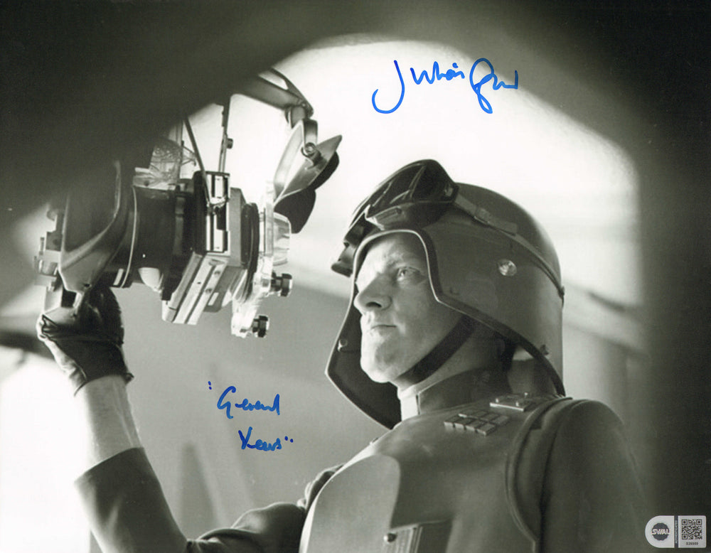 Julian Glover as General Veers in Star Wars: The Empire Strikes Back Signed (SWAU) 11x14 Photo with Character Name