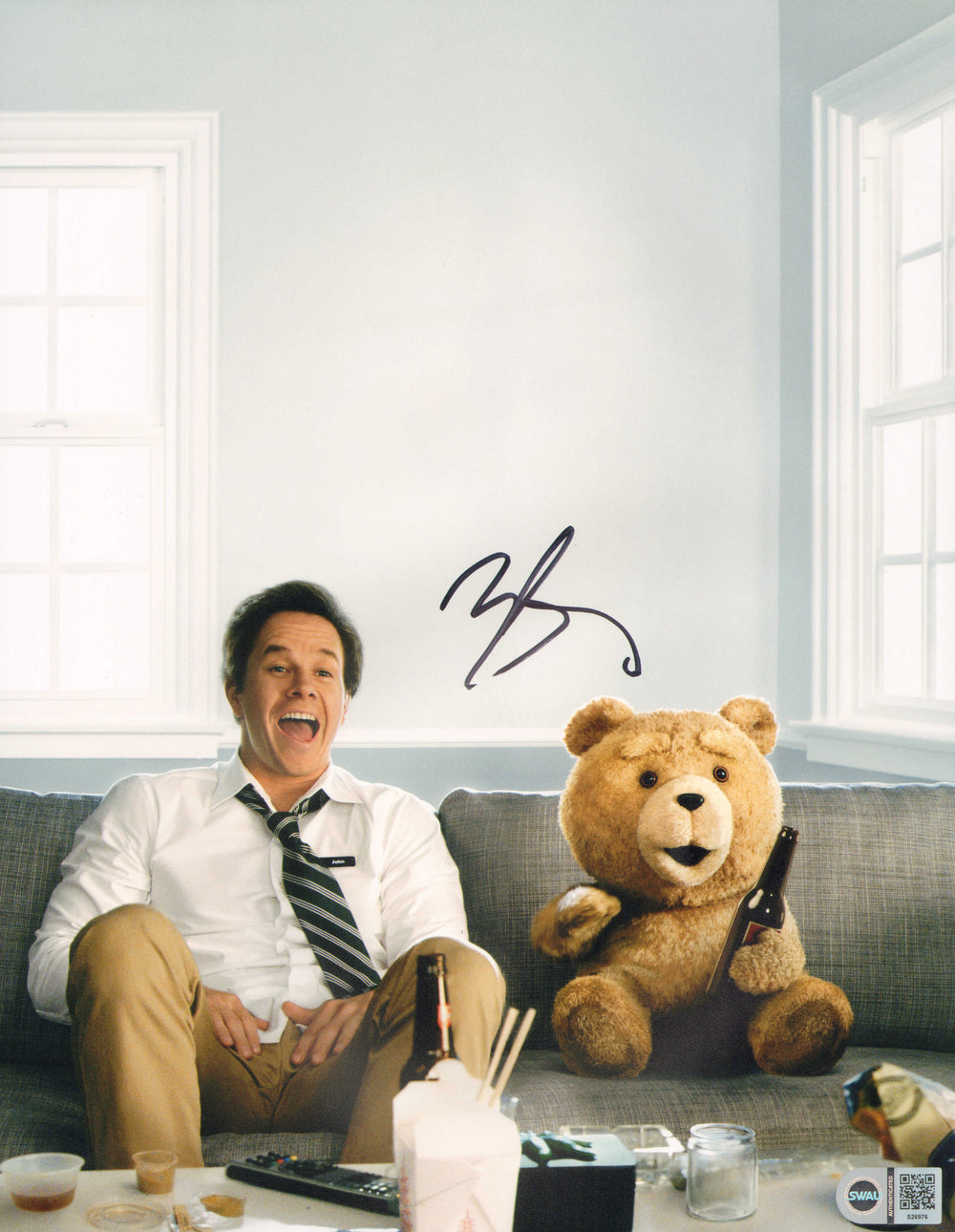 Mark Wahlberg as John Bennet in Ted (SWAU) Signed 11x14 Photo