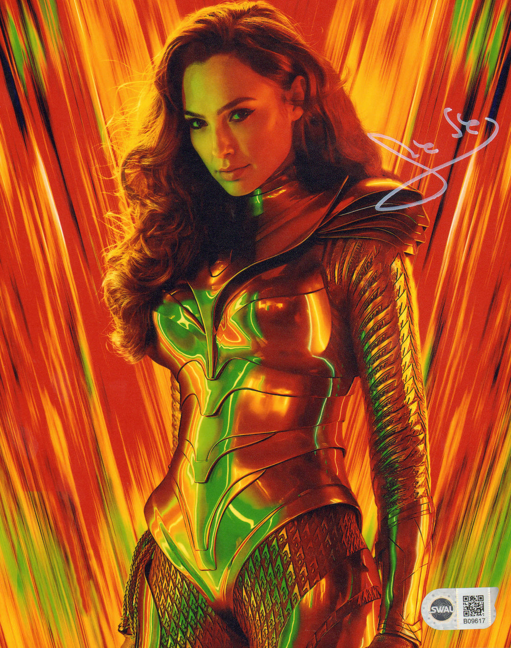 Gal Gadot as Wonder Woman in Wonder Woman 1984 (SWAU) Signed 8x10 Photo