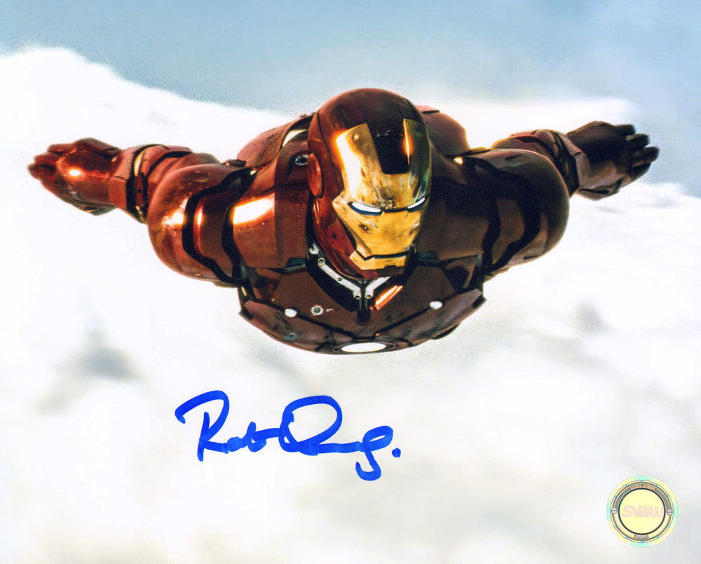 Robert Downey Jr. as Tony Stark / Iron Man in Iron Man (SWAU) Signed 8x10 Photo