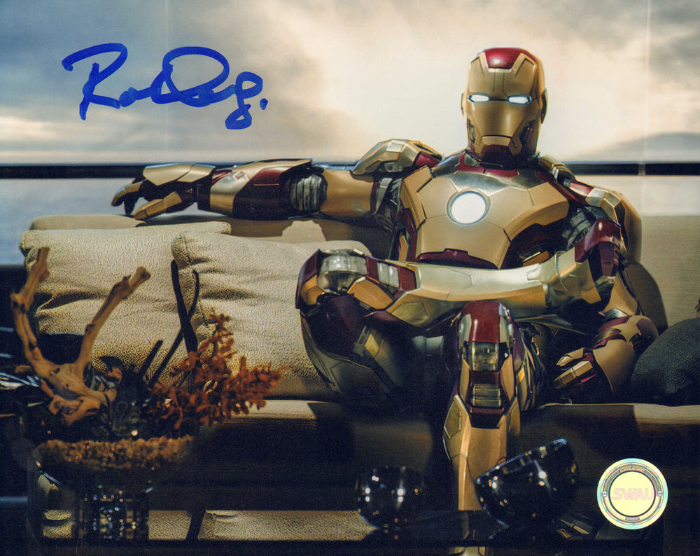 Robert Downey Jr. as Tony Stark / Iron Man in Iron Man 3 (SWAU) Signed 8x10 Photo
