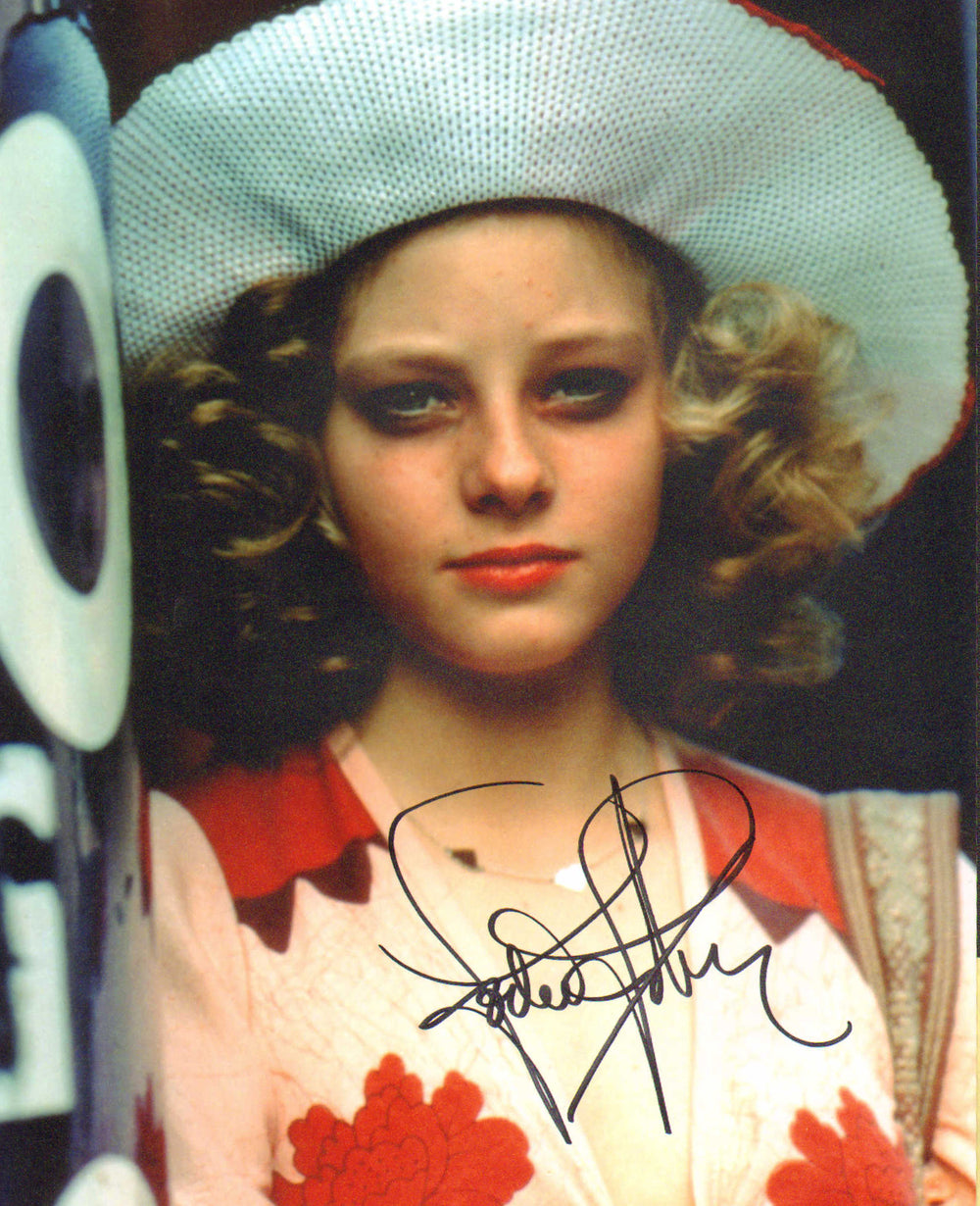 Jodie Foster as Iris in Taxi Driver Signed 8x10 Photo