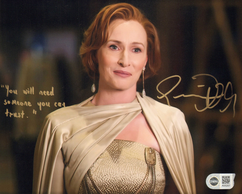 Genevieve O'Reilly as Mon Mothma in Star Wars: Andor (SWAU) Signed 8x10 Photo with Quote