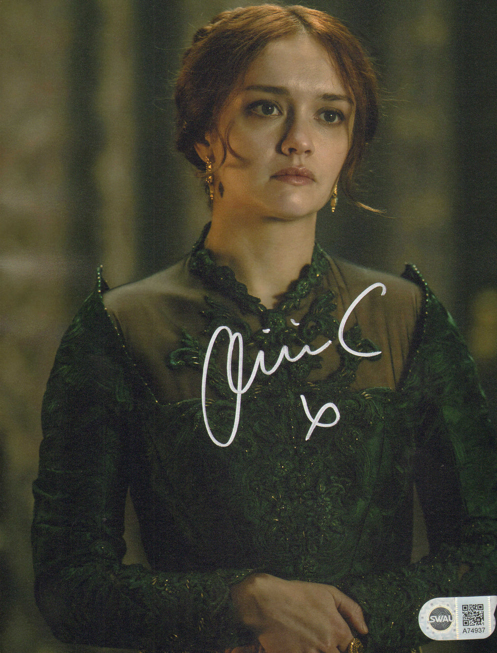 Olivia Cooke as Alicent Hightower in HBO's House of the Dragon (SWAU) Signed 8x10 Photo