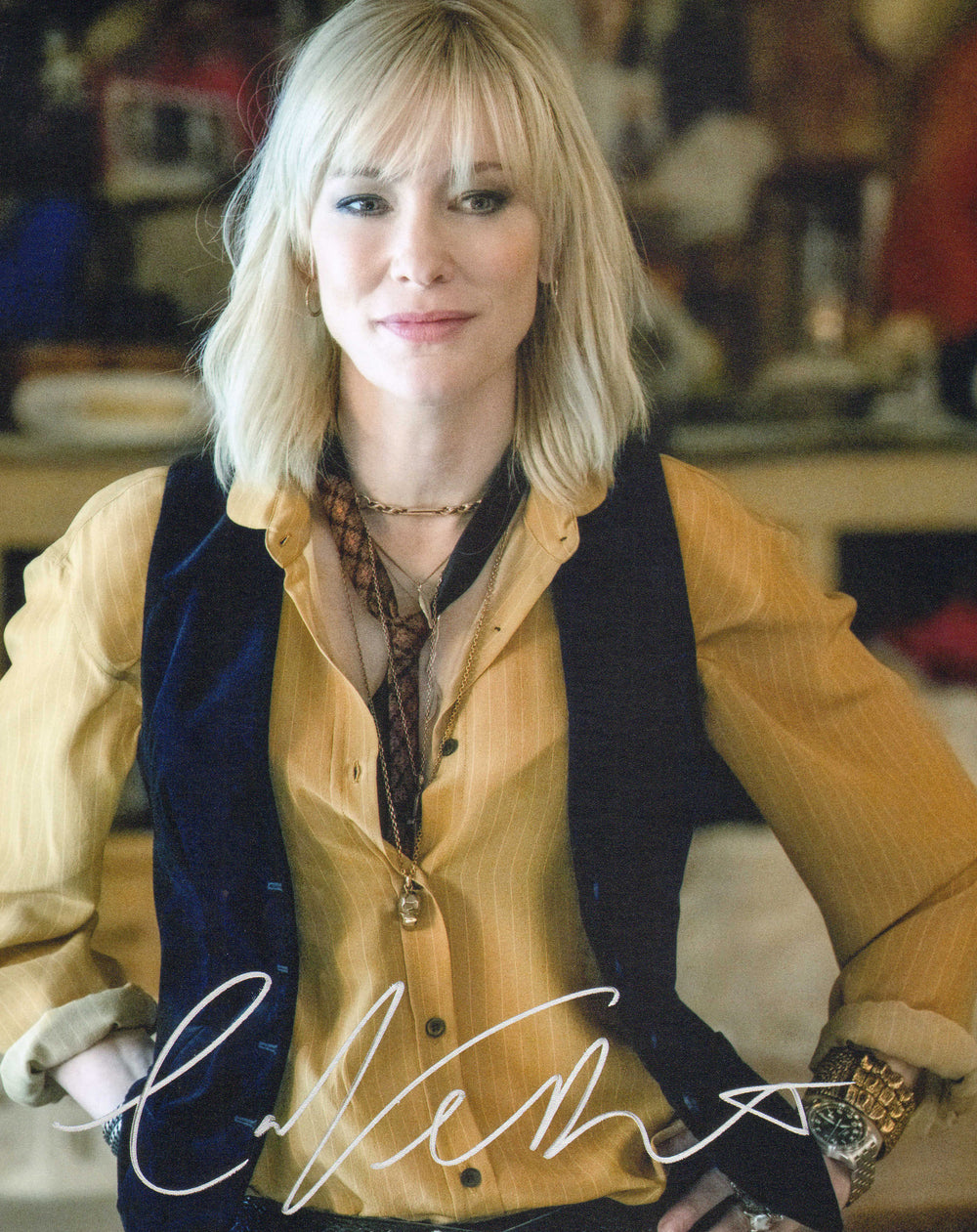 Cate Blanchett as Lou in Ocean's 8 (SWAU) Signed 8x10 Photo