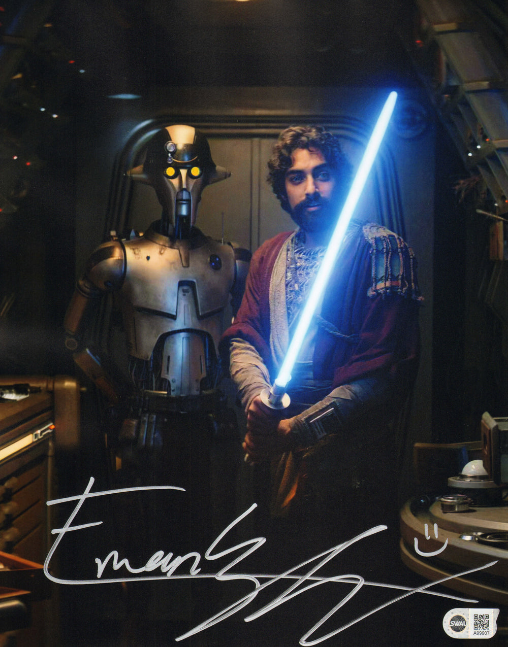 Eman Esfandi as Ezra Bridger in Star Wars: Ahsoka (SWAU) Signed 11x14 Photo