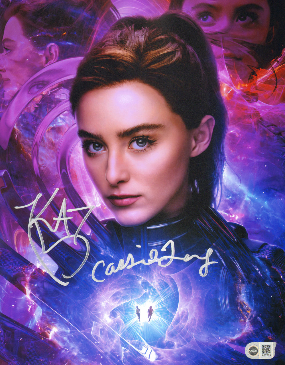 Kathryn Newton as Cassie Lang in Ant-Man & The Wasp: Quantumania (SWAU) Signed 11x14 Photo with Character Name