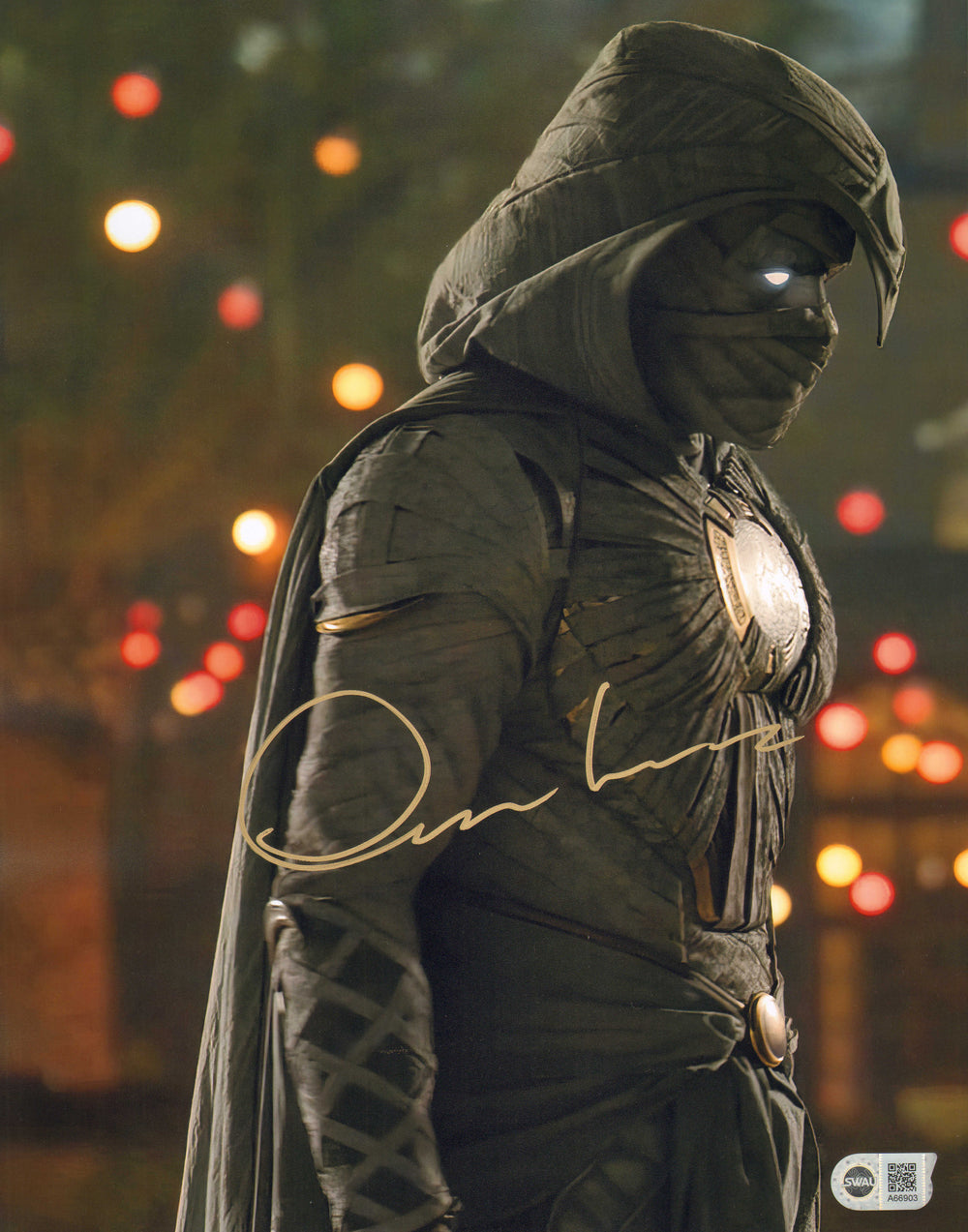 Oscar Isaac as Moon Knight in Moon Knight (SWAU) Signed 11x14 Photo