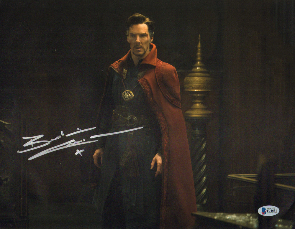 Benedict Cumberbatch as Doctor Strange in Doctor Strange (Beckett) Signed 11x14 Photo