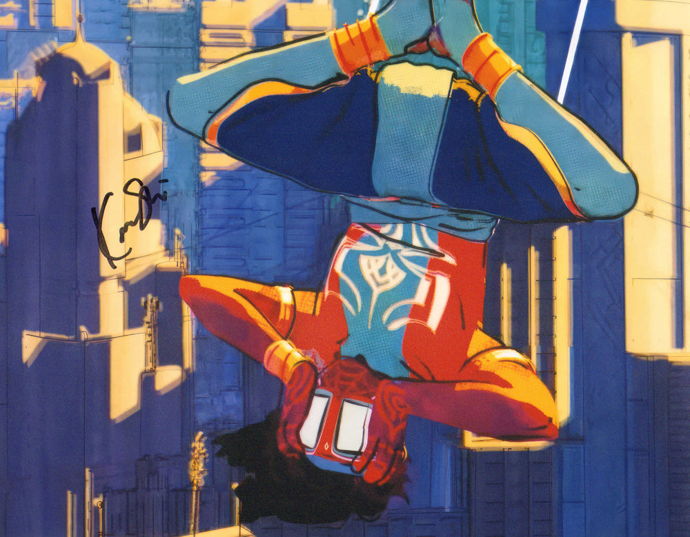 Karan Soni as Pavitr Prabhakar/Spider-Man India in Spider-Man: Across the Spider-Verse Signed 11x14 Photo