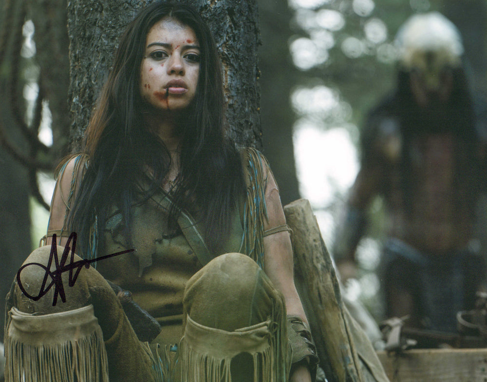 Amber Midthunder as Naru in Predator: Prey Signed 11x14 Photo