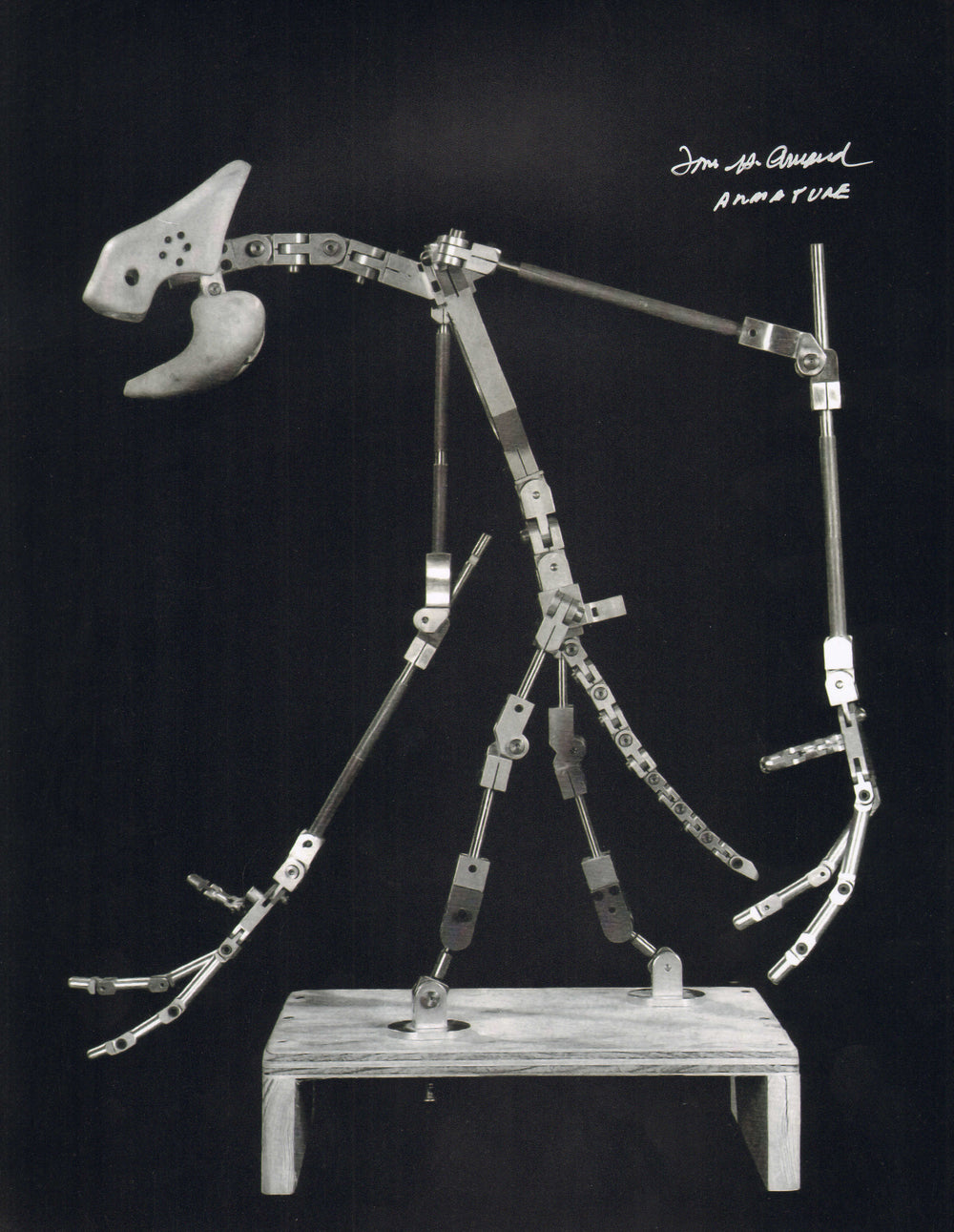 Tom St. Amand Armature Designer of Star Wars: Return of the Jedi Signed 11x14 Photo