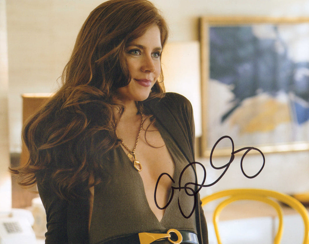 Amy Adams as Sydney Prosser in American Hustle Signed 11x14 Photo