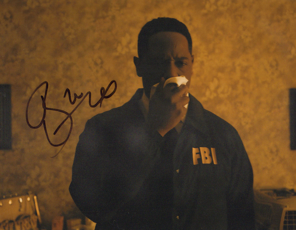 Blair Underwood as Agent Carter in Longlegs Signed 11x14 Photo