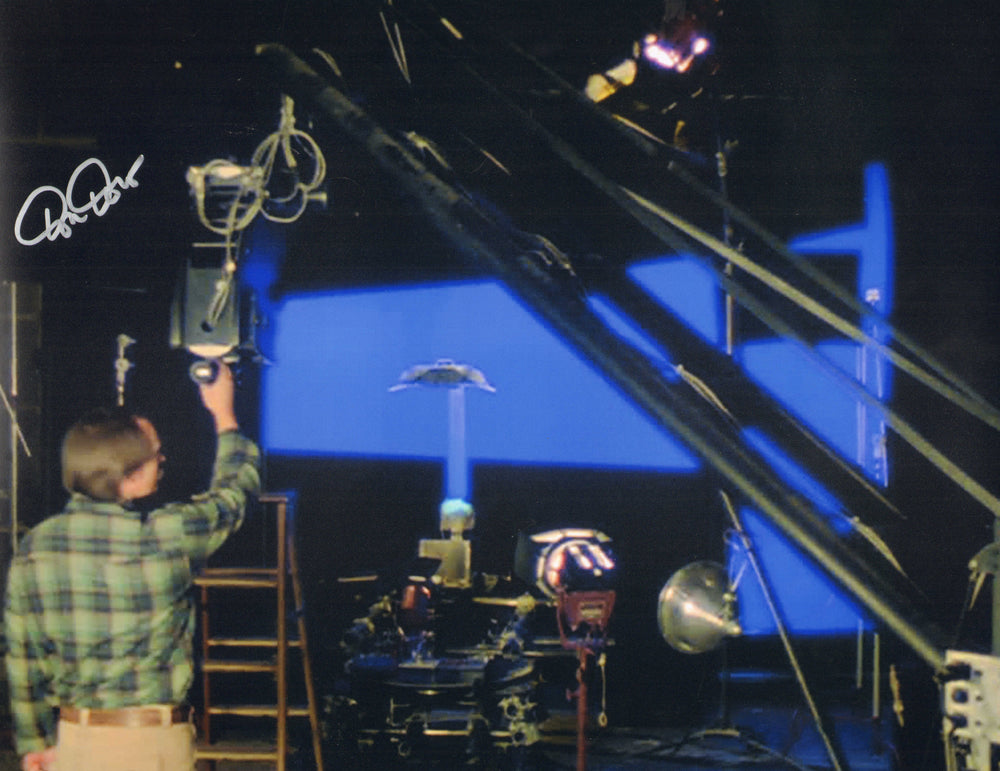 Don Dow Behind the Scenes of Star Wars: The Empire Strikes Back Signed 11x14 Photo