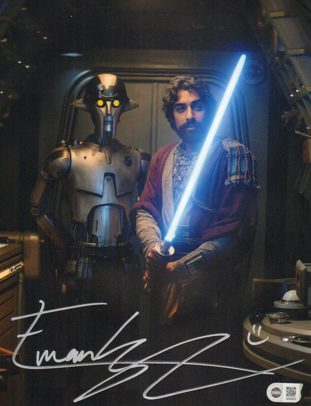 Eman Esfandi as Ezra Bridger in Star Wars: Ahsoka (SWAU) Signed 11x14 Photo