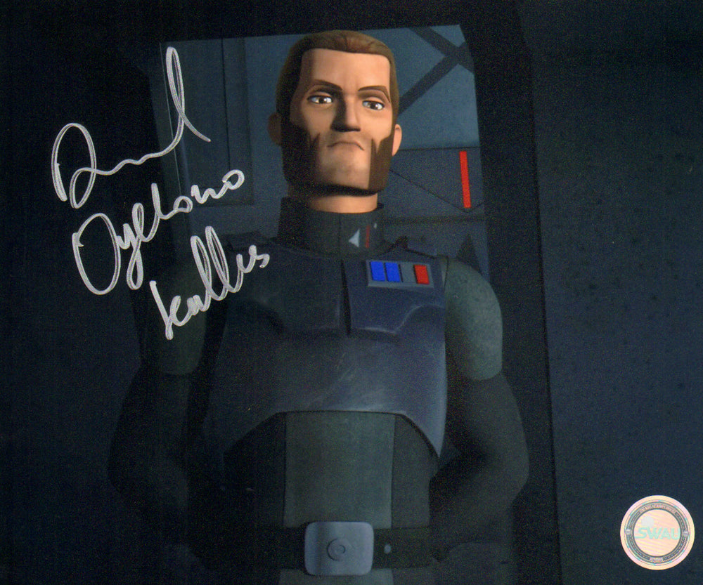David Oyelowo as Agent Kallus in Star Wars: Rebels (SWAU) Signed 8x10 Photo with Character Name
