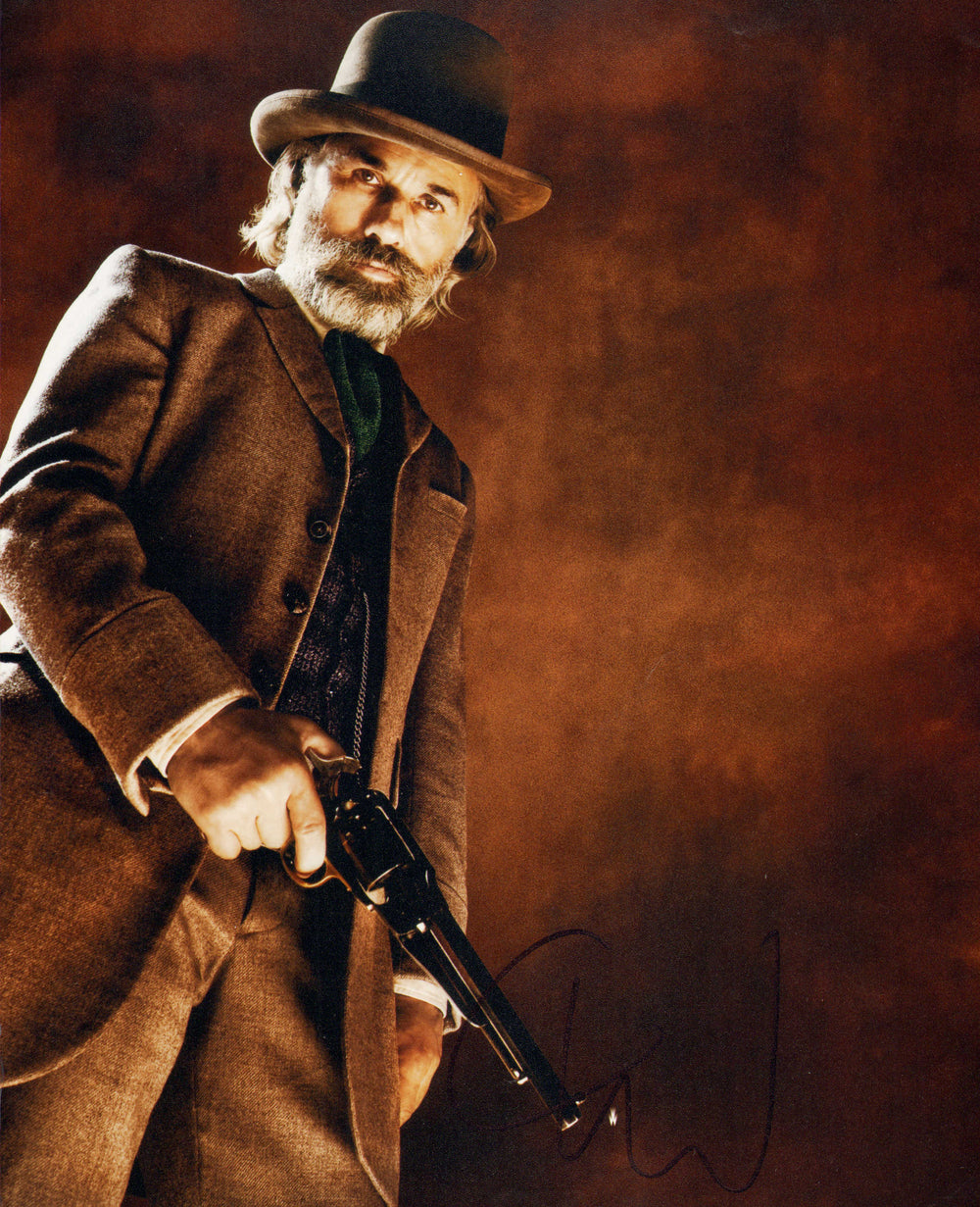 Christoph Waltz as Dr. King Schultz in Django Unchained Signed 8x10 Photo