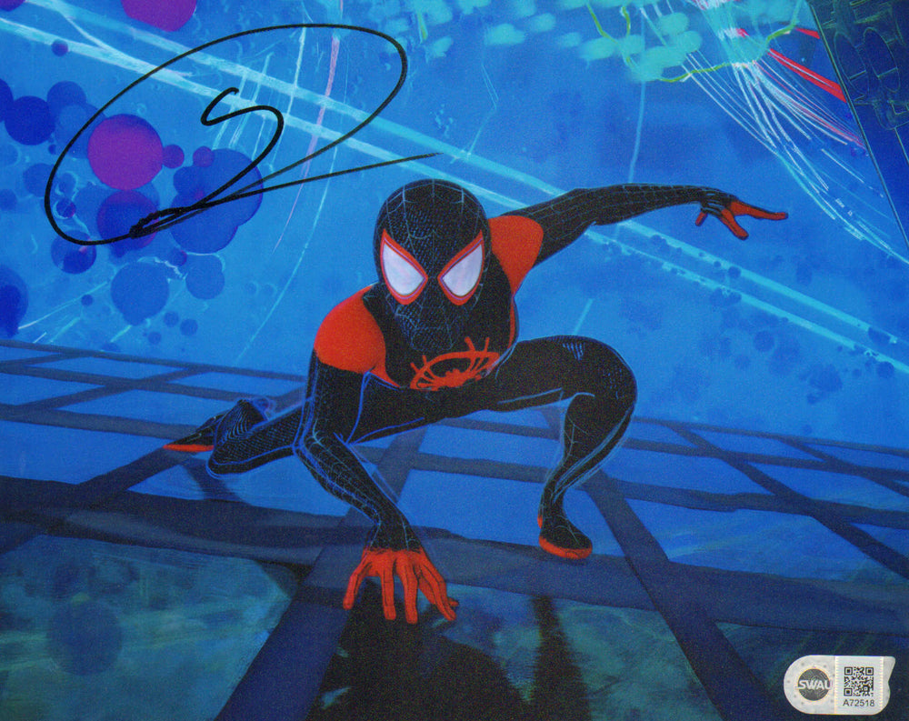 Shameik Moore as Miles Morales in Spider-Man: Across the Spider-Verse (SWAU) Signed 8x10 Photo