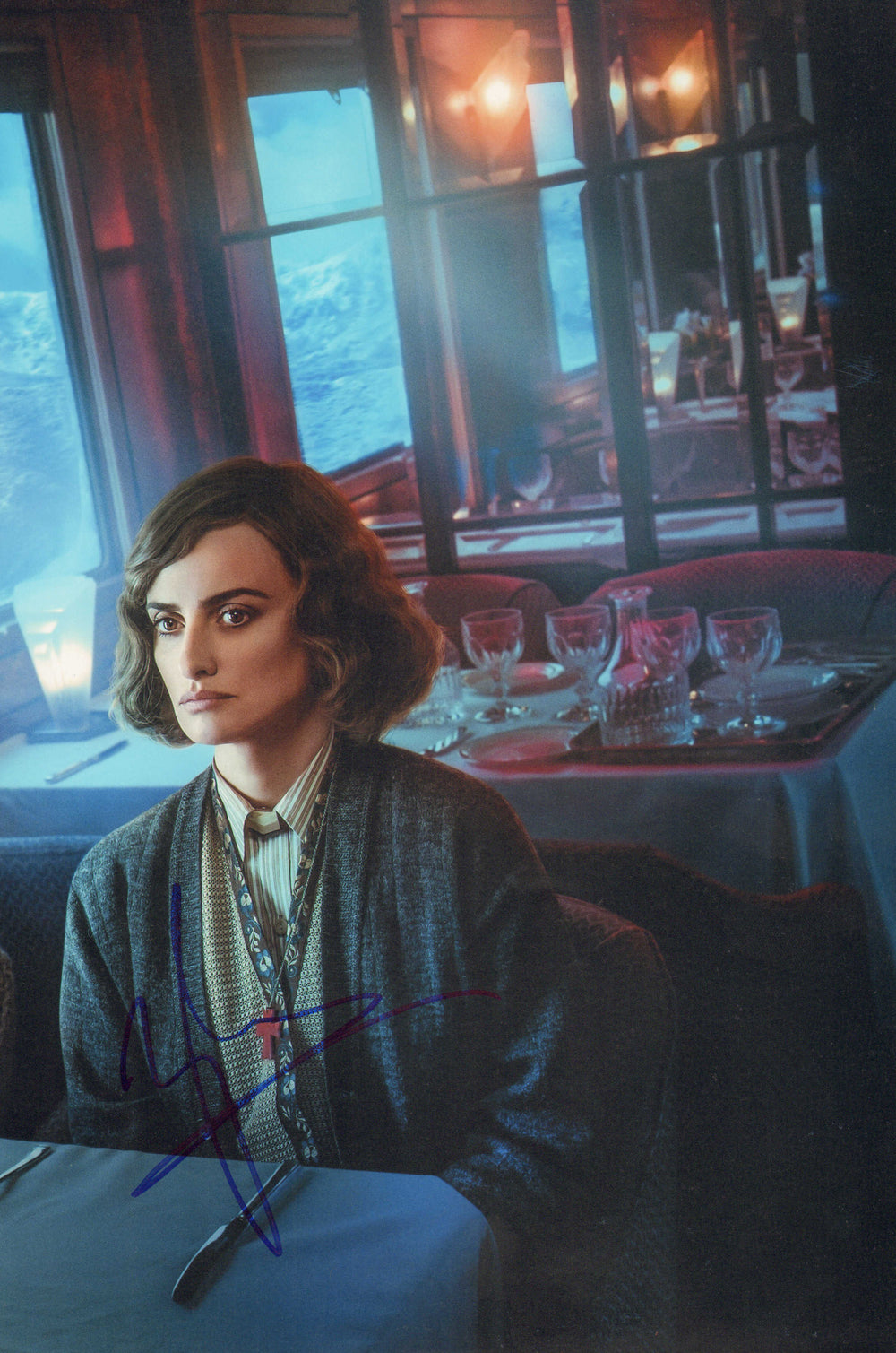 Penélope Cruz as Pilar Estravados in Murder on the Orient Express Signed 8x12 Photo