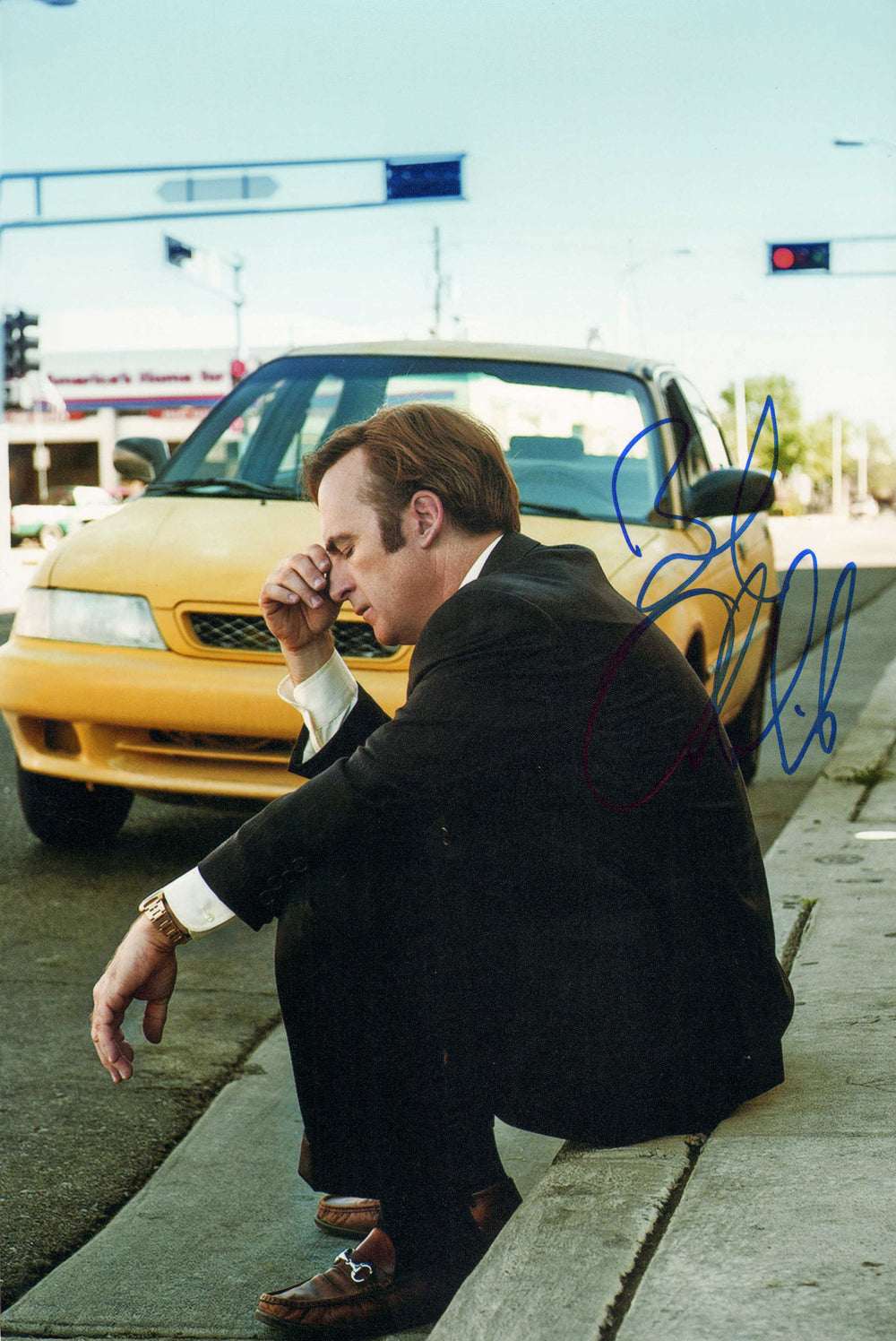 Bob Odenkirk as Saul Goodman in Better Call Saul Signed 8x12 Photo