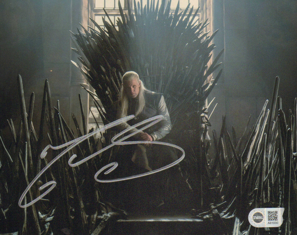 Matt Smith as Daemon Targaryen in HBO's House of the Dragon (SWAU) Signed 8x10 Photo