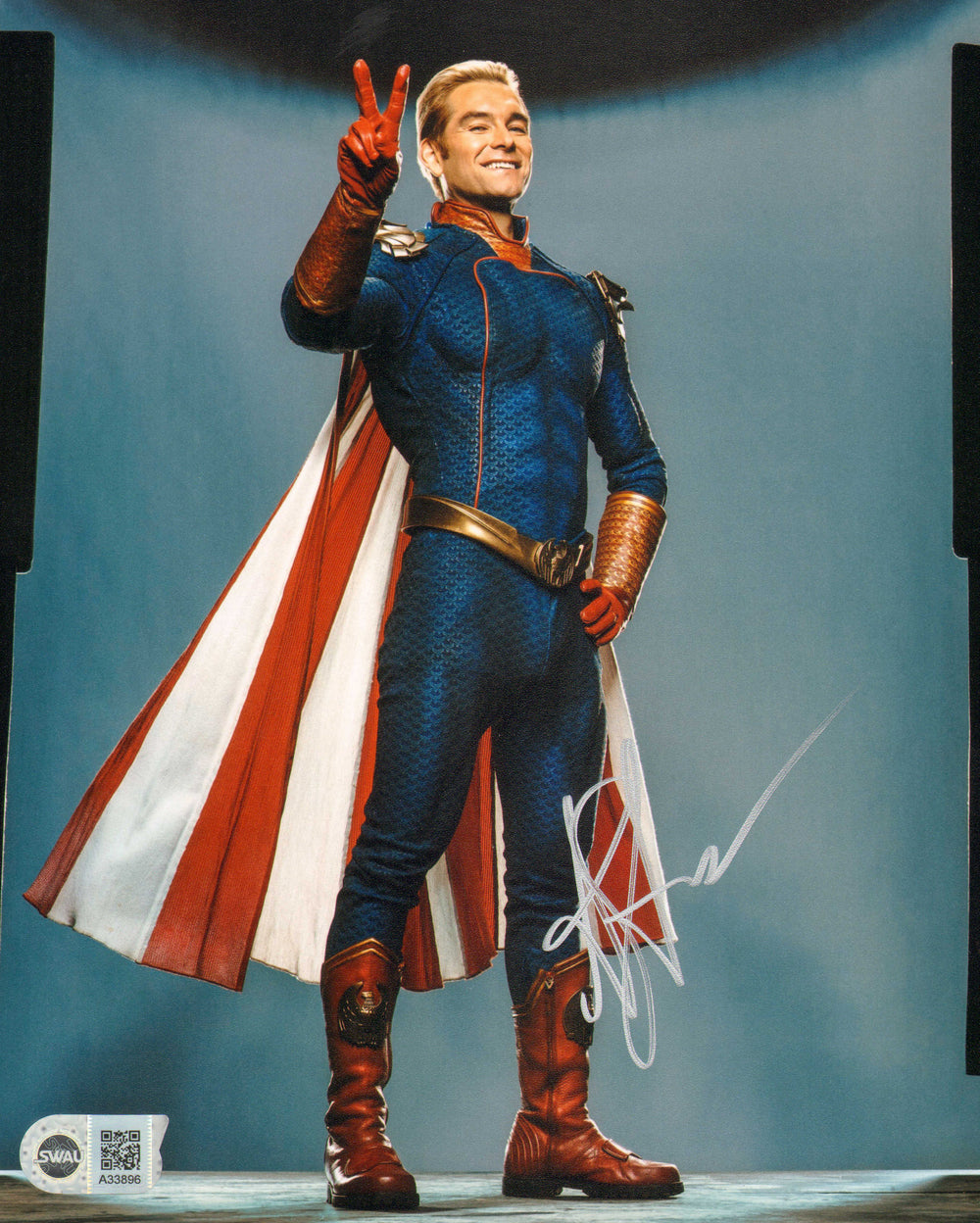 Antony Starr as Homelander in The Boys (SWAU) Signed 8x10 Photo