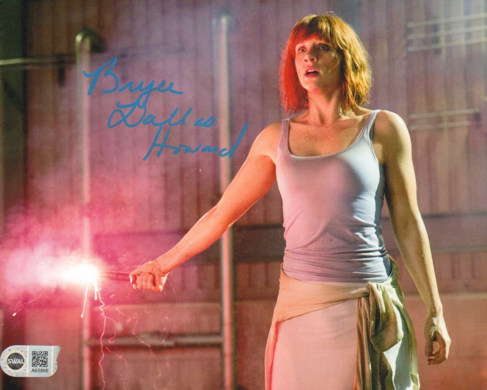 Bryce Dallas Howard as Claire Dearing in Jurassic World (SWAU) Signed 8x10 Photo