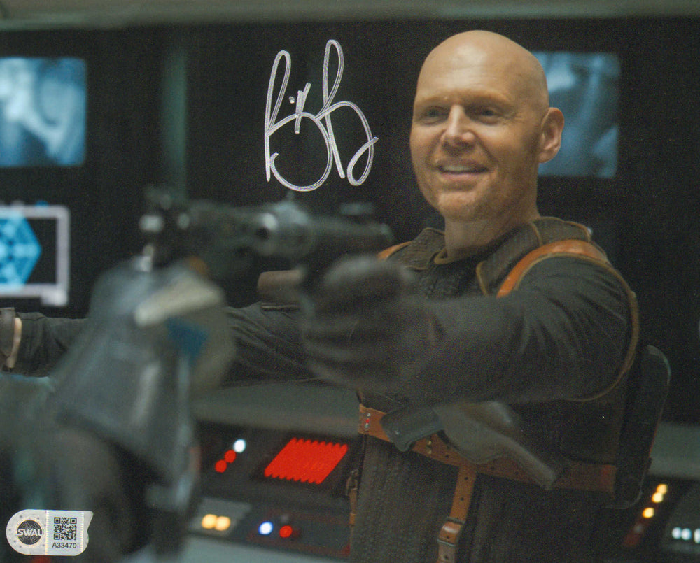 Bill Burr as Migs Mayfield in Star Wars: The Mandalorian (SWAU) Signed 8x10 Photo