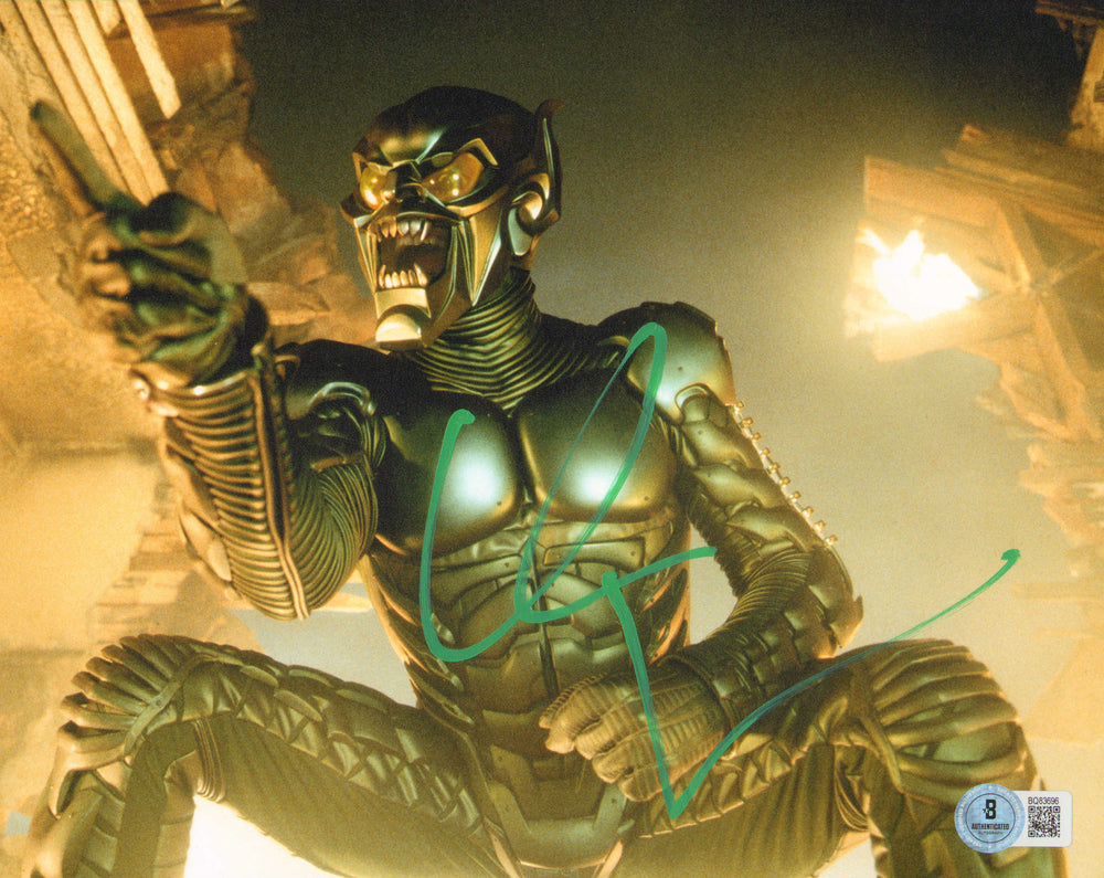 Willem Dafoe as The Green Goblin in Spider-Man (Beckett) Signed 8x10 Photo