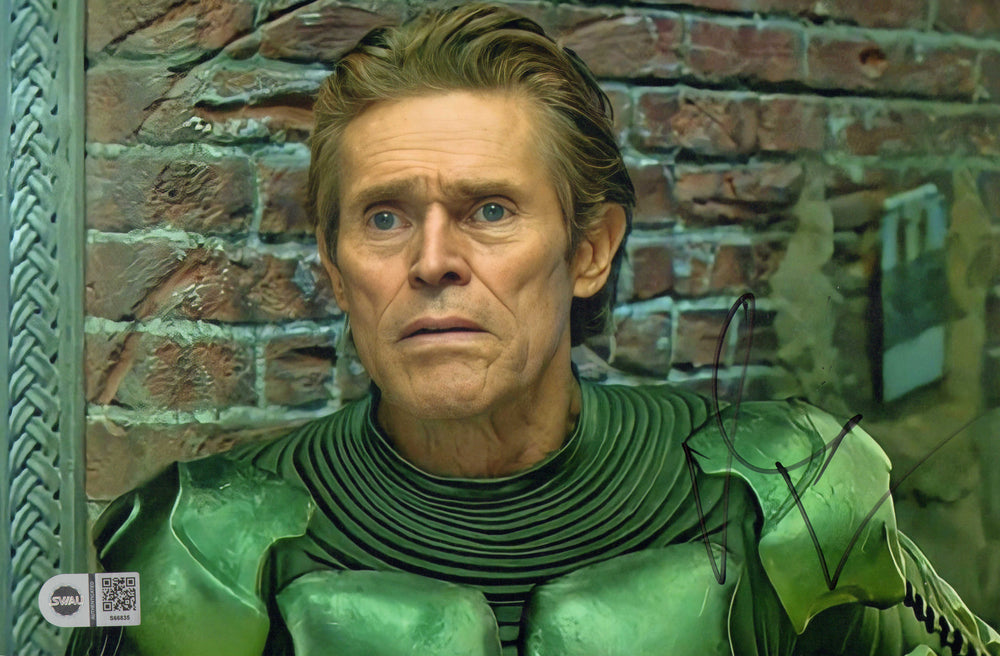 Willem Dafoe as The Green Goblin in Spider-Man: No Way Home (SWAU) Signed 8x12 Photo