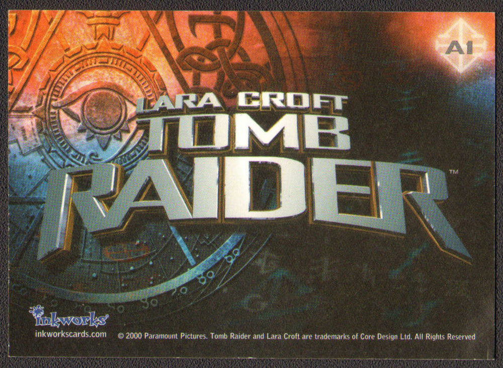 
                  
                    Angelina Jolie as Lara Croft in Lara Croft: Tomb Raider Signed Inkworks Trading Card
                  
                