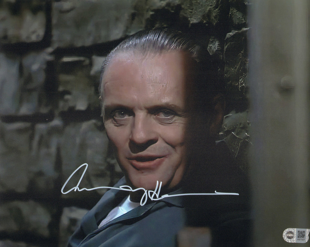 Anthony Hopkins as Hannibal Lecter in The Silence of the Lambs (SWAU) Signed 11x14 Photo